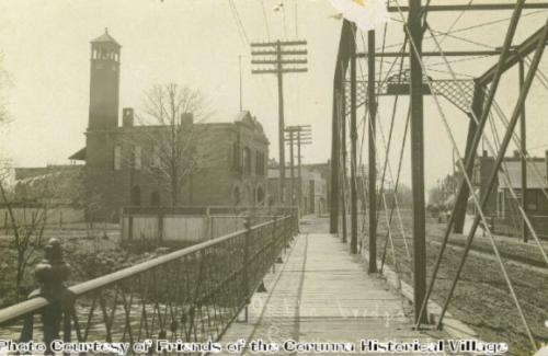 Steel Bridge & Fire Station