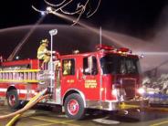 Fire Truck using water hose 4
