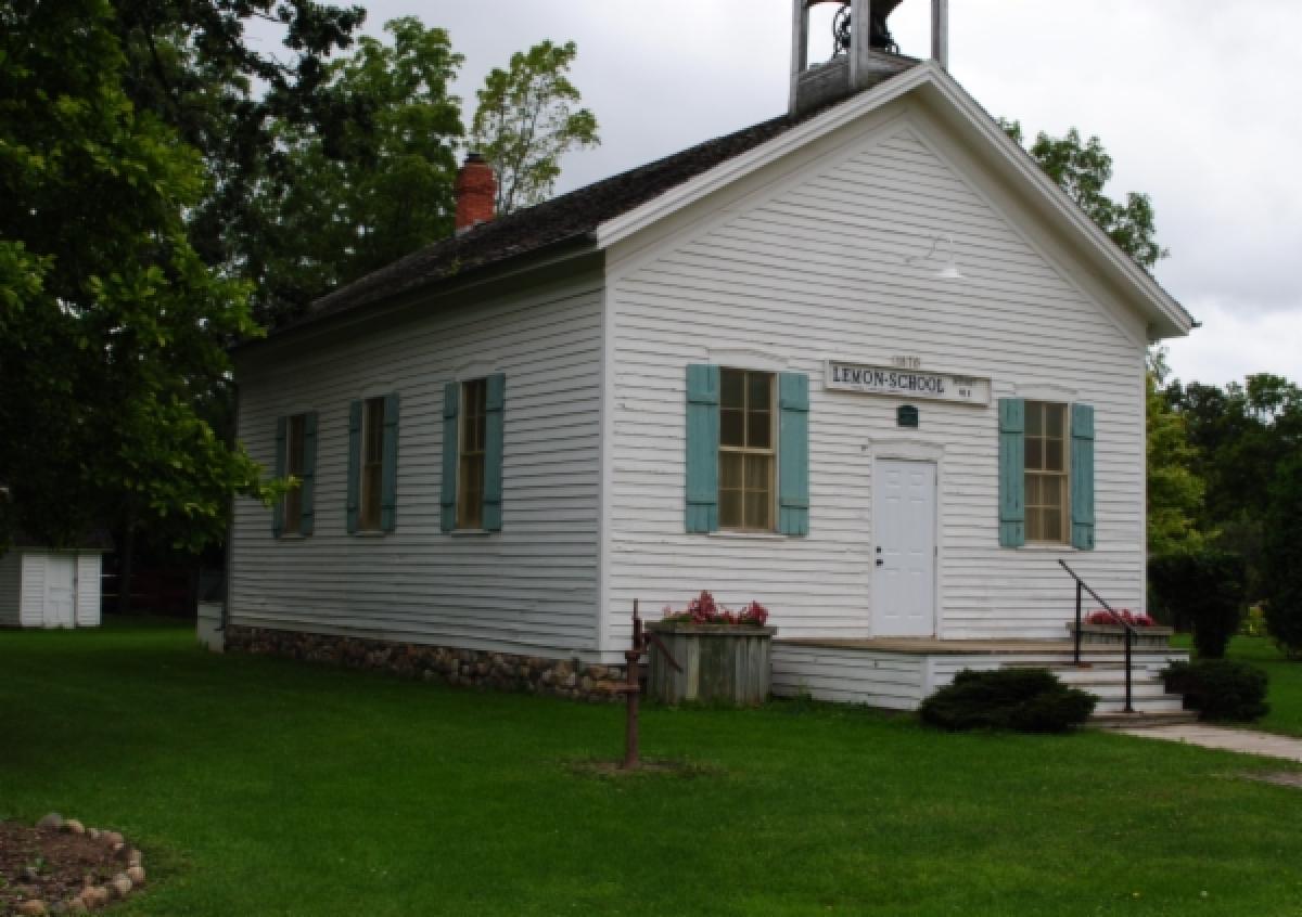 Lemon School House 1833